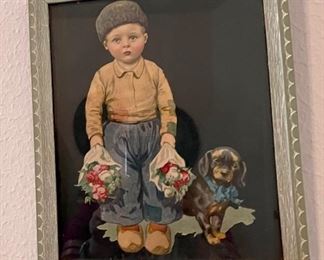 Vintage Dutch Boy Print