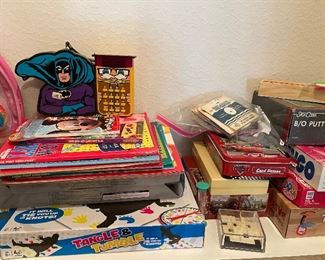  Variety of Toys, Dominos, Games, Cards