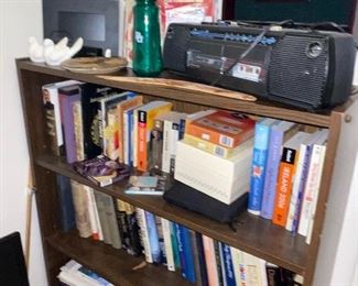 More Books and Book Shelves, AM FM Stereo, Digital Photo Frame