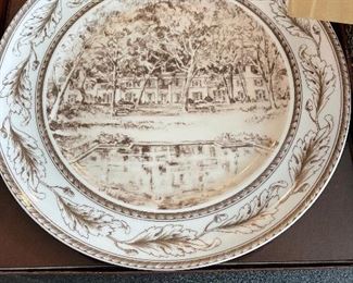 Mottahedeh Bayou Bend Museum Plates