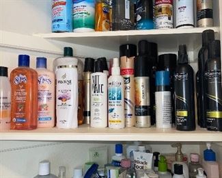 Large Selection of Medial Items, Hair Products,  Cleaning Supplies 