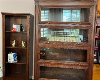 Shelf unit, Ethan Allen Barrister bookcase