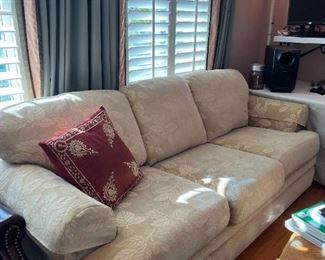 Sleeper sofa, 7' length