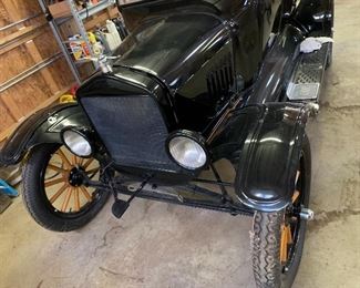 1923 Ford Model T convertible Runabout in superb condition 