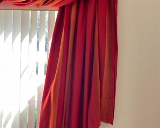 Mid Century Modern curtains .... repurpose this fabric please! 