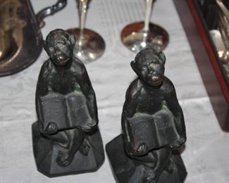 MONKEY BOOK ENDS