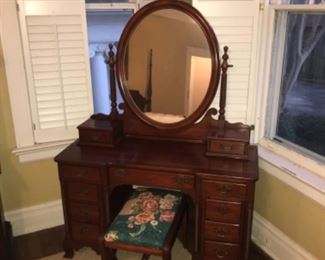 Willett Wildwood Cherry Dresser and Mirror