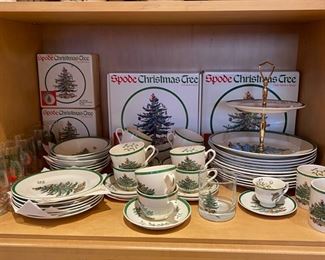 Spode "Christmas Tree" dishes - sold individually
