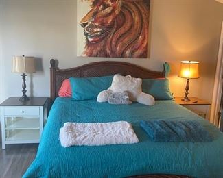 King Bed, Dresser and 2 matching End tables