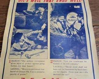 Original 1933 Movie Poster Laurel Hardy