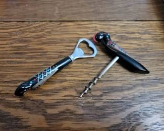 Vintage Bakelite Figural Corkscrew and Bottle Opener
