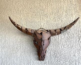 Metal bull head