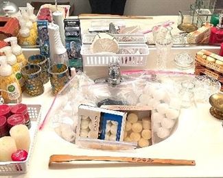 Essential oils and candles