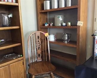 Vintage canisters, Pewter pitcher  