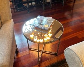 Family Room mirrored Side Table