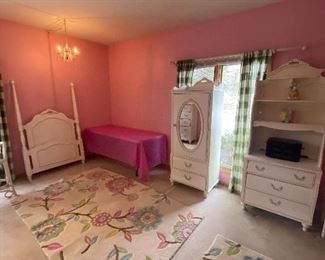 Girls twin bed frame