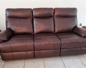 Electric reclining soda 