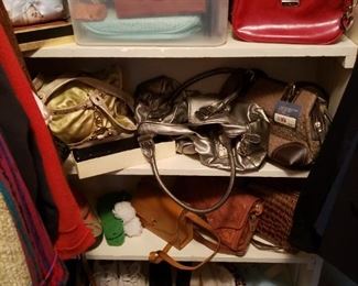 More purses...shoes and wonderful stuff.
