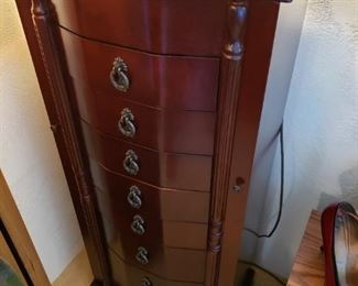 Nice Standing Jewelry Cabinet