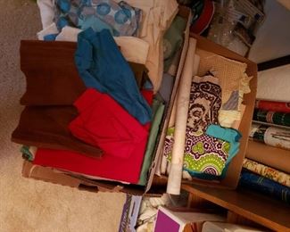 Fabrics and other materials