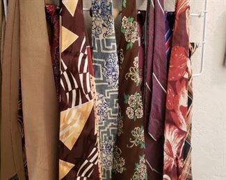 1940's Men's Silk Ties....oh, yeah!