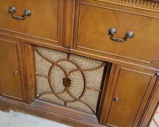 Firestone Turntable/Radio and Cabinet
