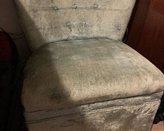 Vintage 1960’s turquoise chair 