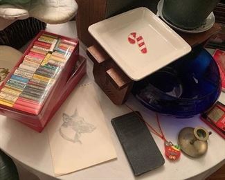 Art, vintage matchbooks 