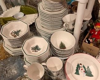 Christmas dishes 