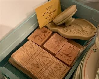Cookie presses / stamps 