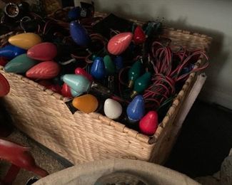 Vintage Christmas lights 