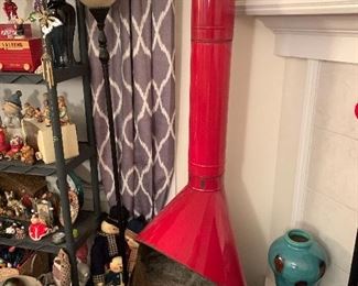 Mid century stand alone fireplace Malm / Preway 