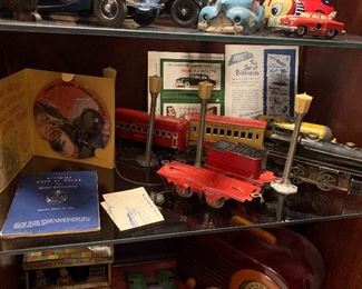 Vintage train items. Lionel