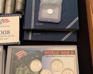 Walking Liberty, platinum, 1930’s nickels 