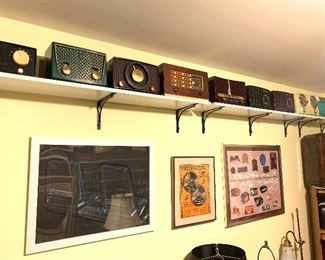 Concept car art, tube radios