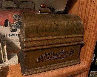 Edison standard cylinder phonograph 