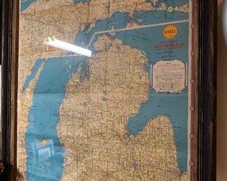 Framed shell gas map