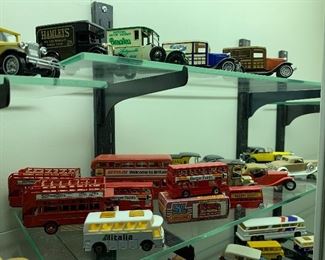 Busses purchased in London in the 60’s. Matchbox Lesney