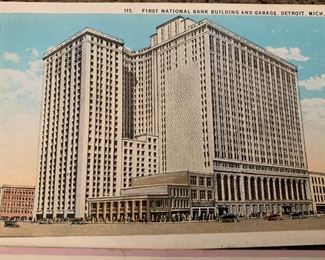 Lots of Detroit postcards from around the turn of the century 