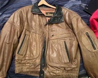 Leather jacket 