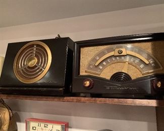 Mid century tube radios 