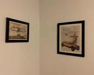 Vintage car art 