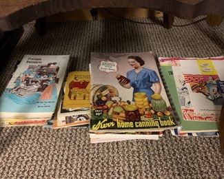 Vintage cook books 