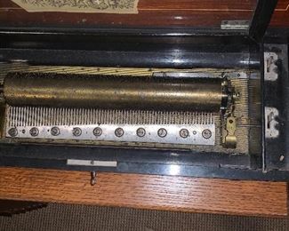 1880’s cylinder music box 