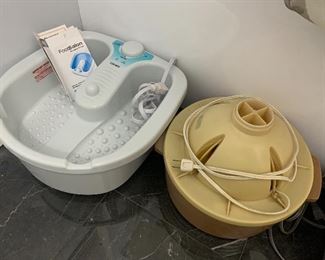 Vintage humidifier, new out of box foot bath 