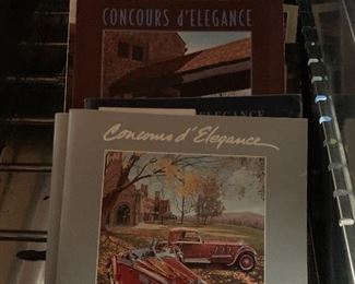 Collection of Concours d’Elegance magazines 