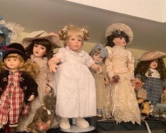 Porcelain dolls 