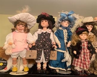 Porcelain dolls 