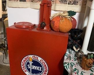 Antique Standard Oil Company oil dispenser 