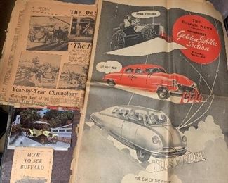 Antique automotive literature 